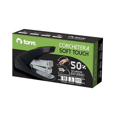 CORCHETERA SOFT TOUCH  NEGRA 50 HJS.