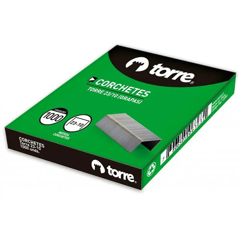 CORCHETES 23/10 CAJA 1.000 UNDS