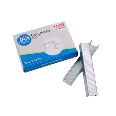 CORCHETES 23/10 CAJA 1000 UNIDADES