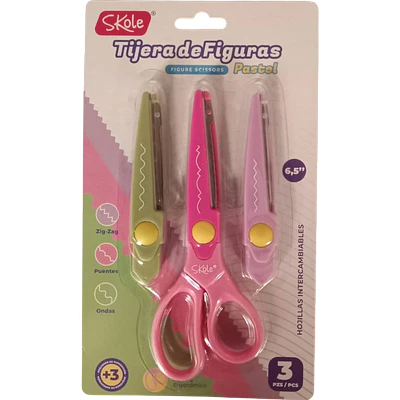 SET TIJERA DE 15CMS INTERCAMBIABLE