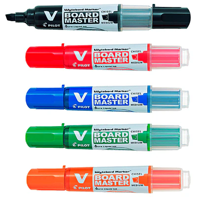 MARCADOR PIZARRA VBOARD MASTER BISELADOS - DIFERENTES COLORES