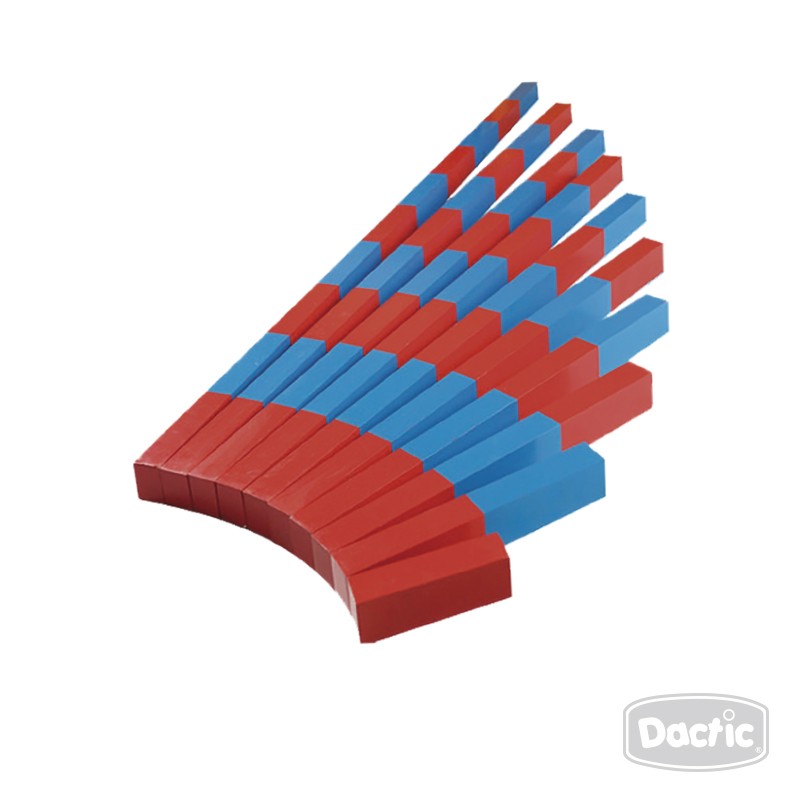 BARRAS NUMÉRICAS MADERA 10 PIEZAS