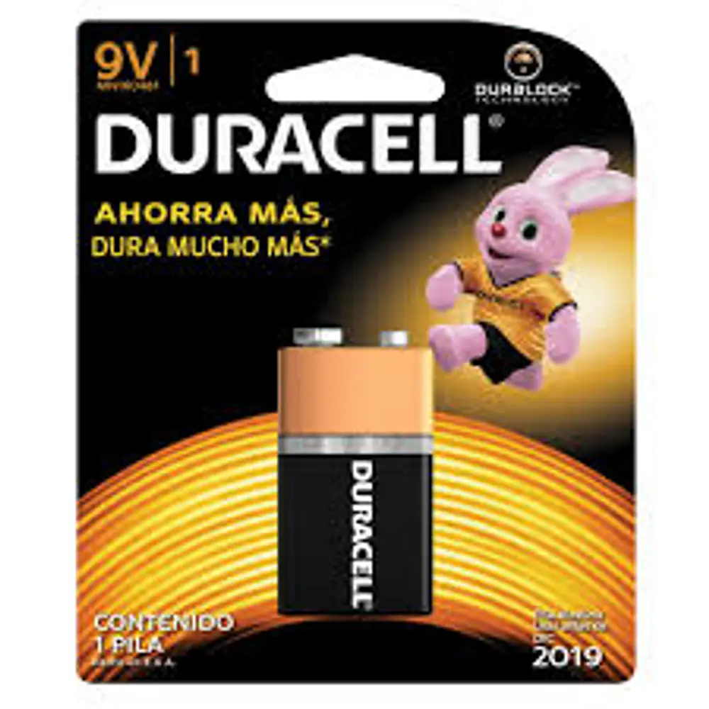 BATERIA ALCALINA 9V