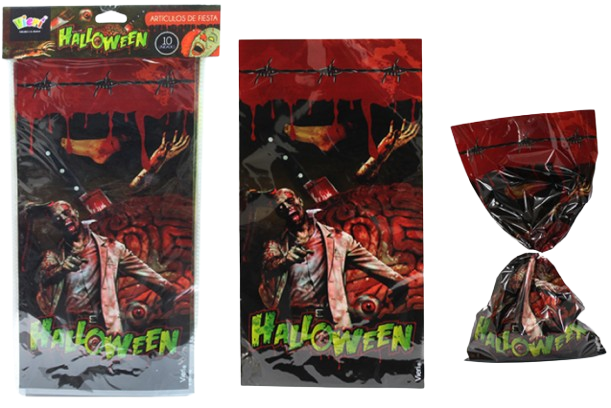 BOLSA CON AMARRA HALLOWEEN