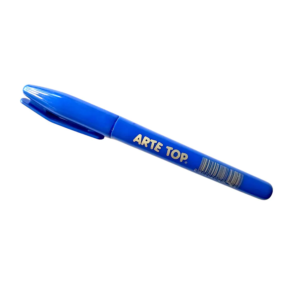 MARCADOR FINO PERMANENTE AZUL