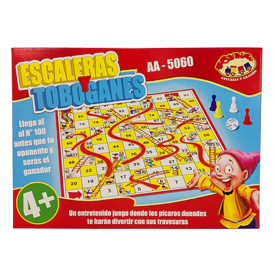 JUEGO ESCALERAS Y TOBOGANES
