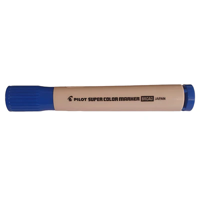 MARCADOR PERMAMENTE RECARGABLE PUNTA BISELADA