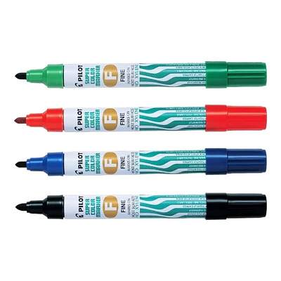 MARCADOR PERMANENTE 1MM PUNTA FINA PILOT - DIFERENTES COLORES