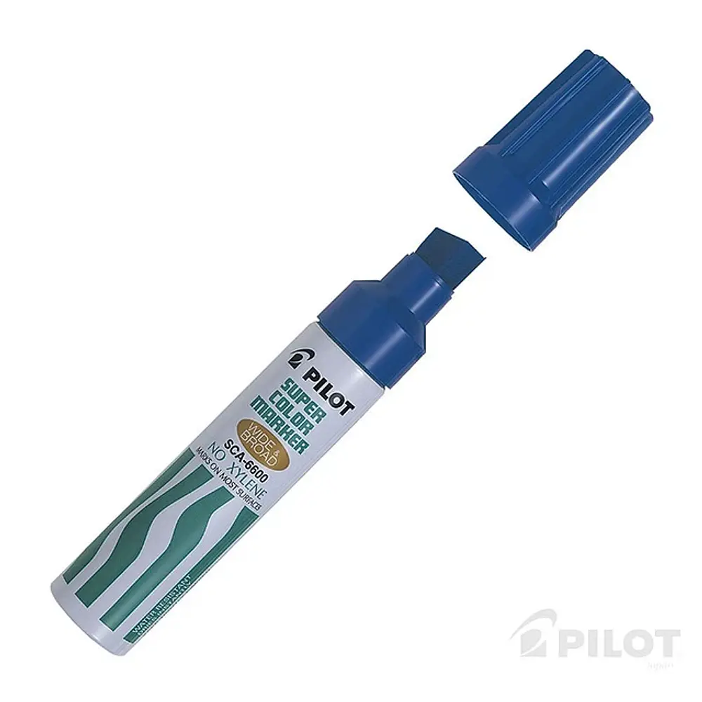 MARCADOR PERMANENTE BISELADO JUMBO RECARGABLE - COLORES
