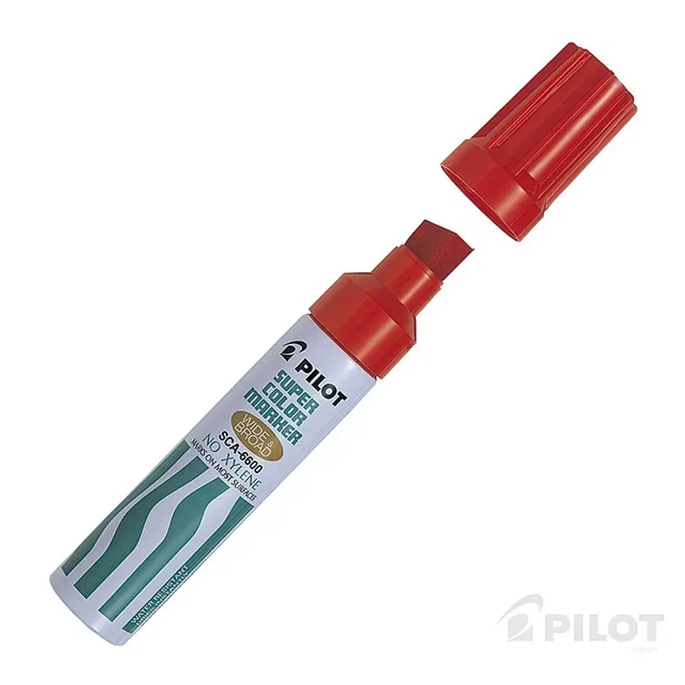 MARCADOR PERMANENTE BISELADO JUMBO RECARGABLE - COLORES