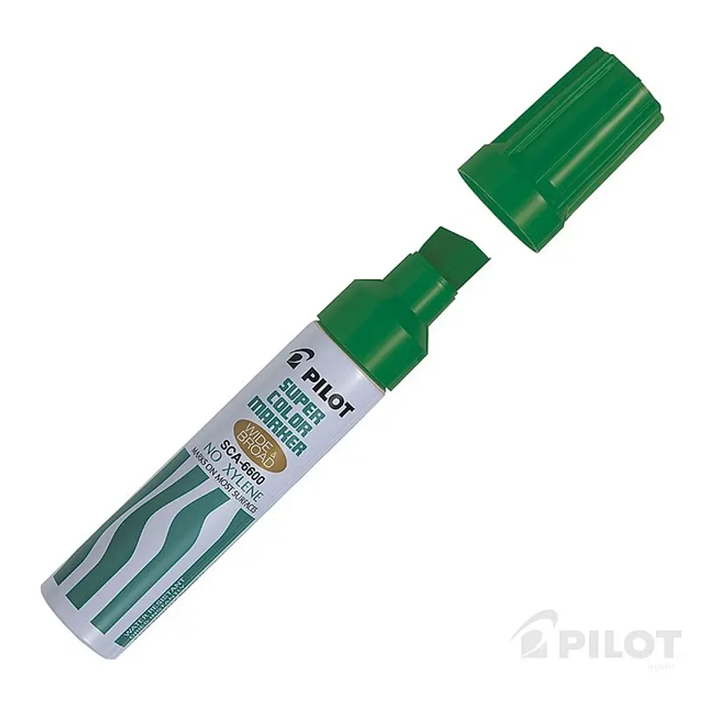 MARCADOR PERMANENTE BISELADO JUMBO RECARGABLE - COLORES