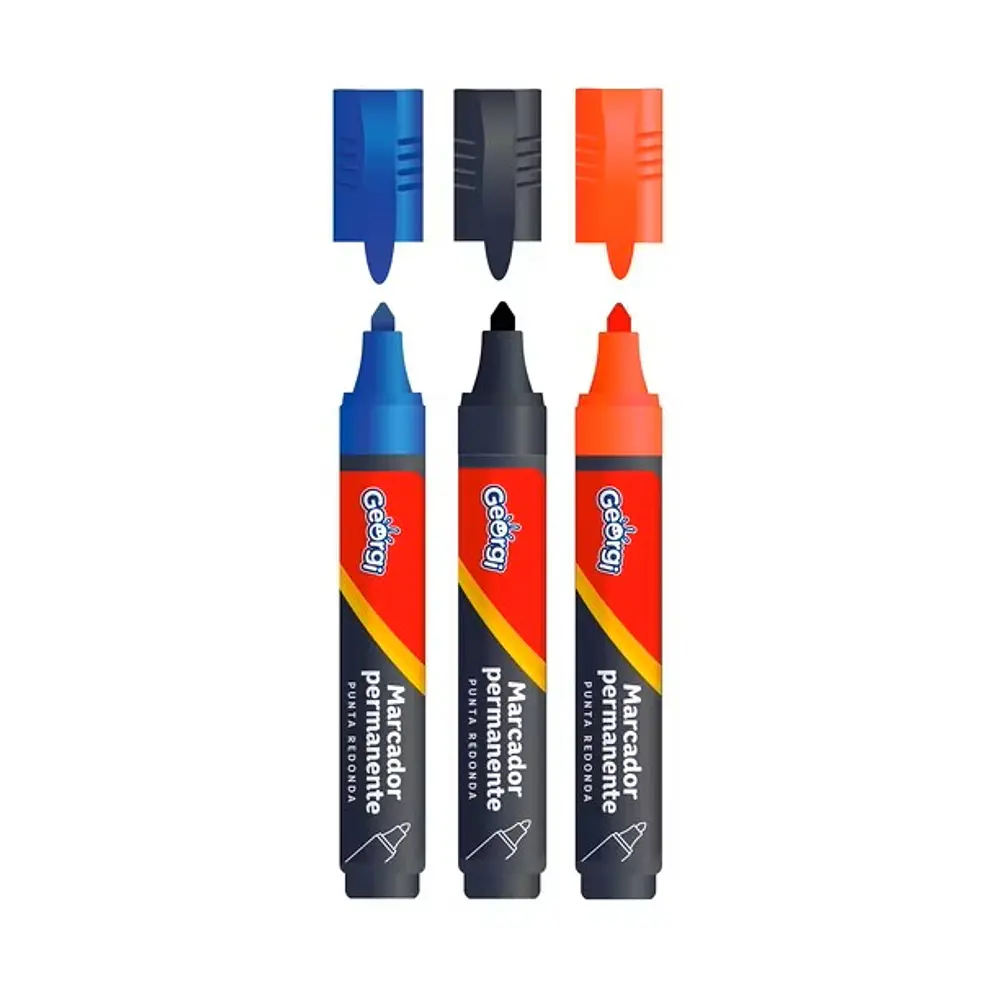 MARCADOR PERMANENTE- DIFERENTES COLORES