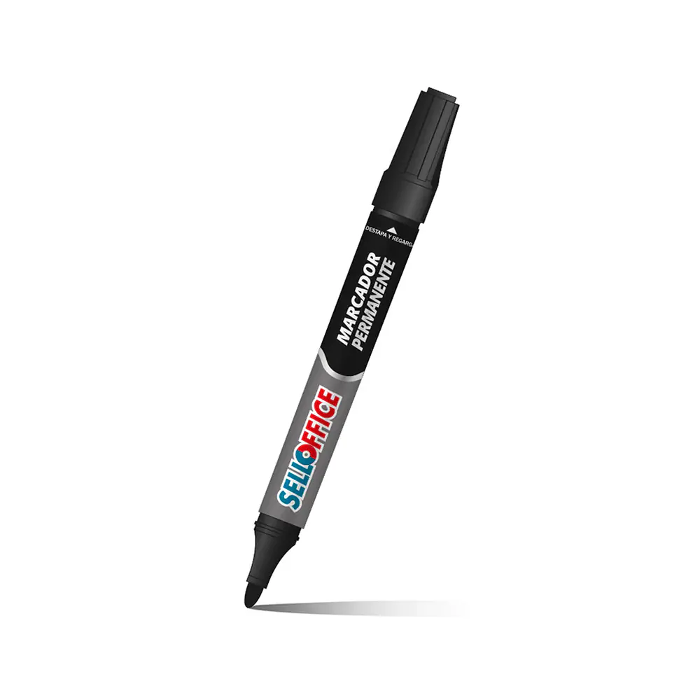 MARCADOR PERMANENTE RECARGABLE SELLOFFICE - DIFERENTES COLORES