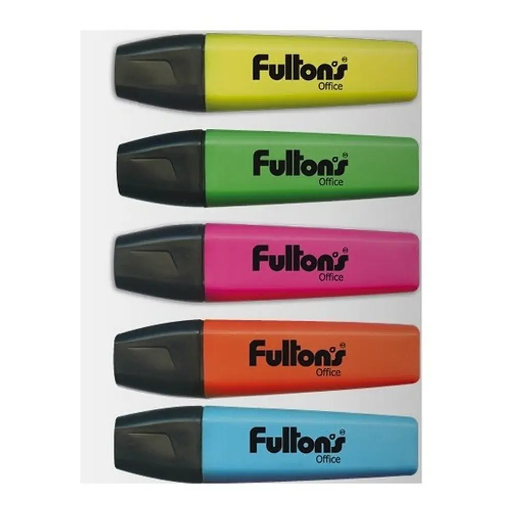 DESTACADOR FULTONS -  DIFERENTES COLORES