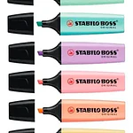 DESTACADOR PASTEL STABILO BOSS - DIFERENTES COLORES.