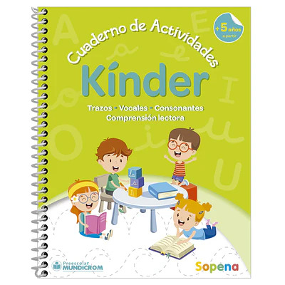 CUADERNO DE ACTIVIDADES KINDER SOPENA