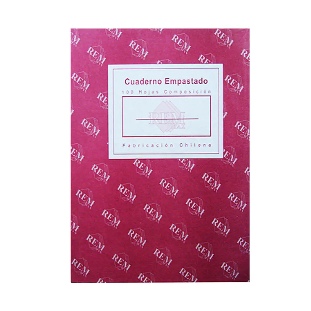 CUADERNO EMPASTADO 100 HOJAS MATEMATICAS