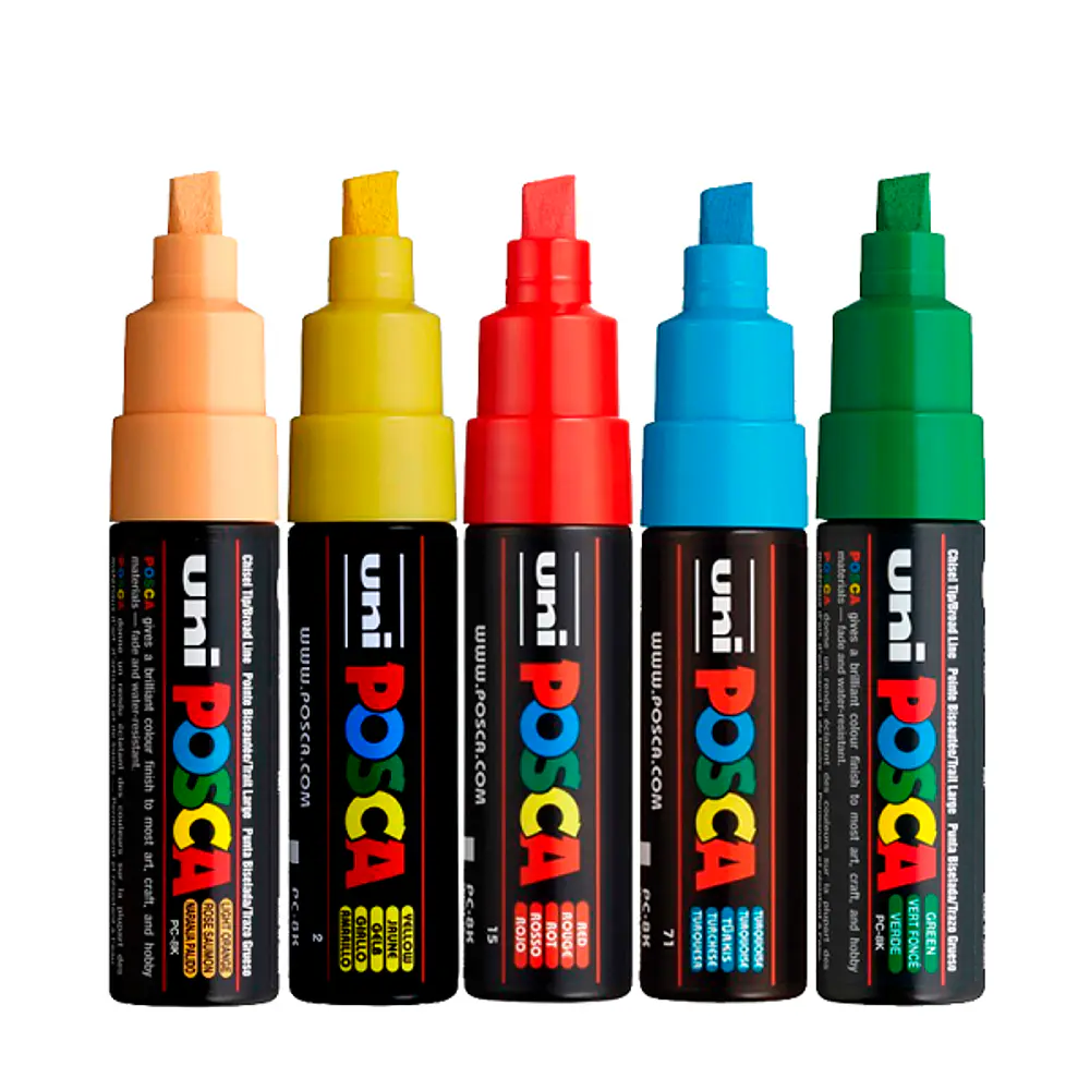 MARCADOR ACRILICO 8K - DIFERENTES COLORES