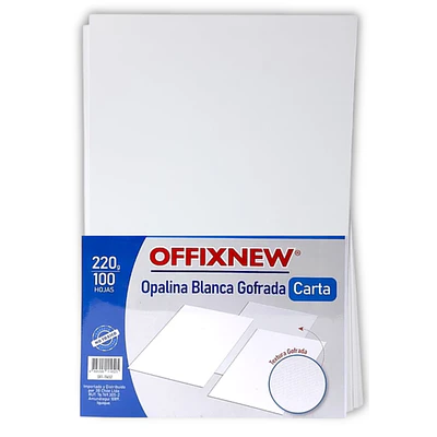 OPALINA CARTA HILADA BLANCA 220 GRS