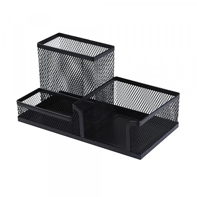 ORGANIZADOR ESCRITORIO METALICO NEGRO LAVORO