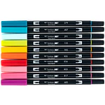 MARCADOR DUAL BRUSH PEN - DIFERENTES COLORES