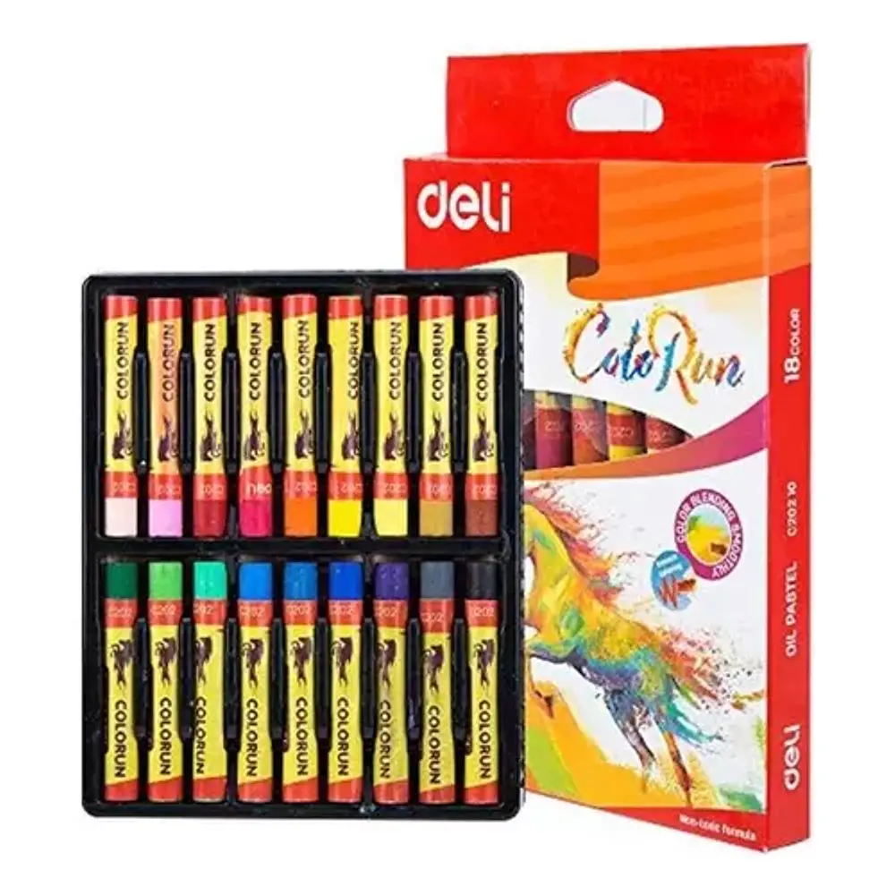 LAPICES PASTEL 18 COLORES