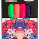 MARCADORES BRUSH COLORES FLORALES