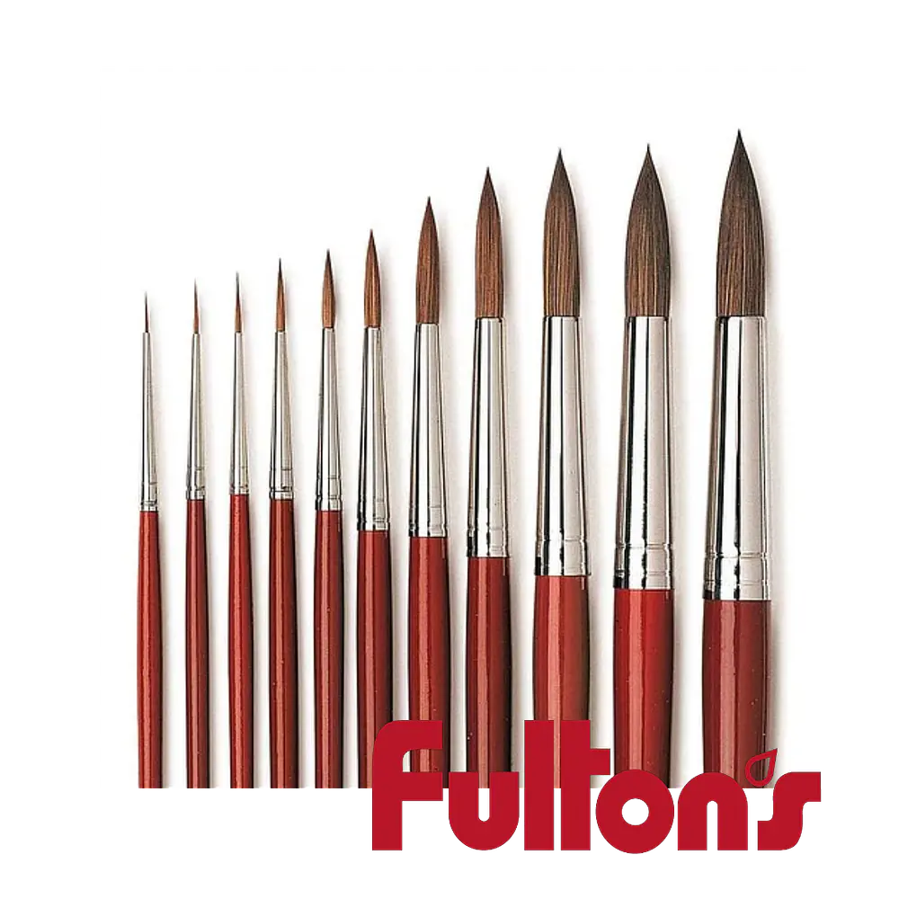 PINCEL PELO CAMELLO FULTONS - DIFERENTES  GROSORES