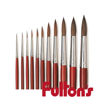 PINCEL PELO CAMELLO FULTONS - DIFERENTES  GROSORES