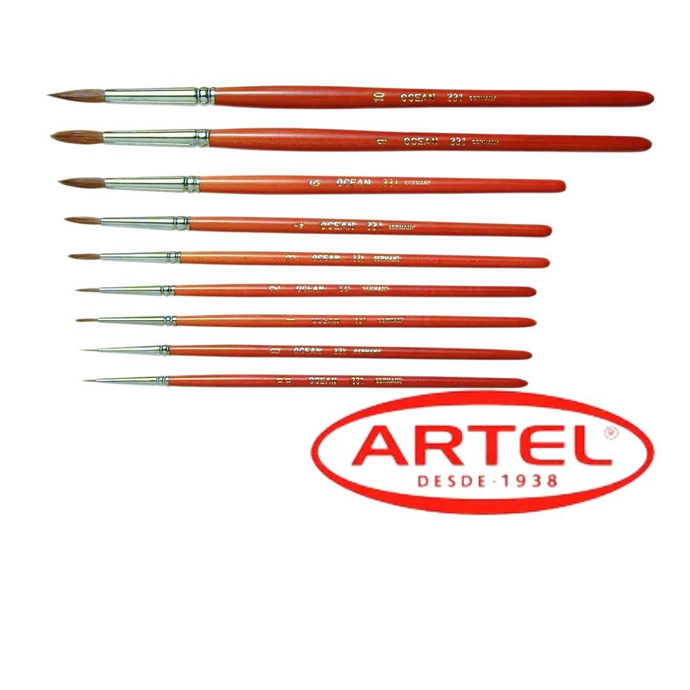 PINCEL PELO MARTA SERIE 331	ARTEL - DIFERENTES GROSORES