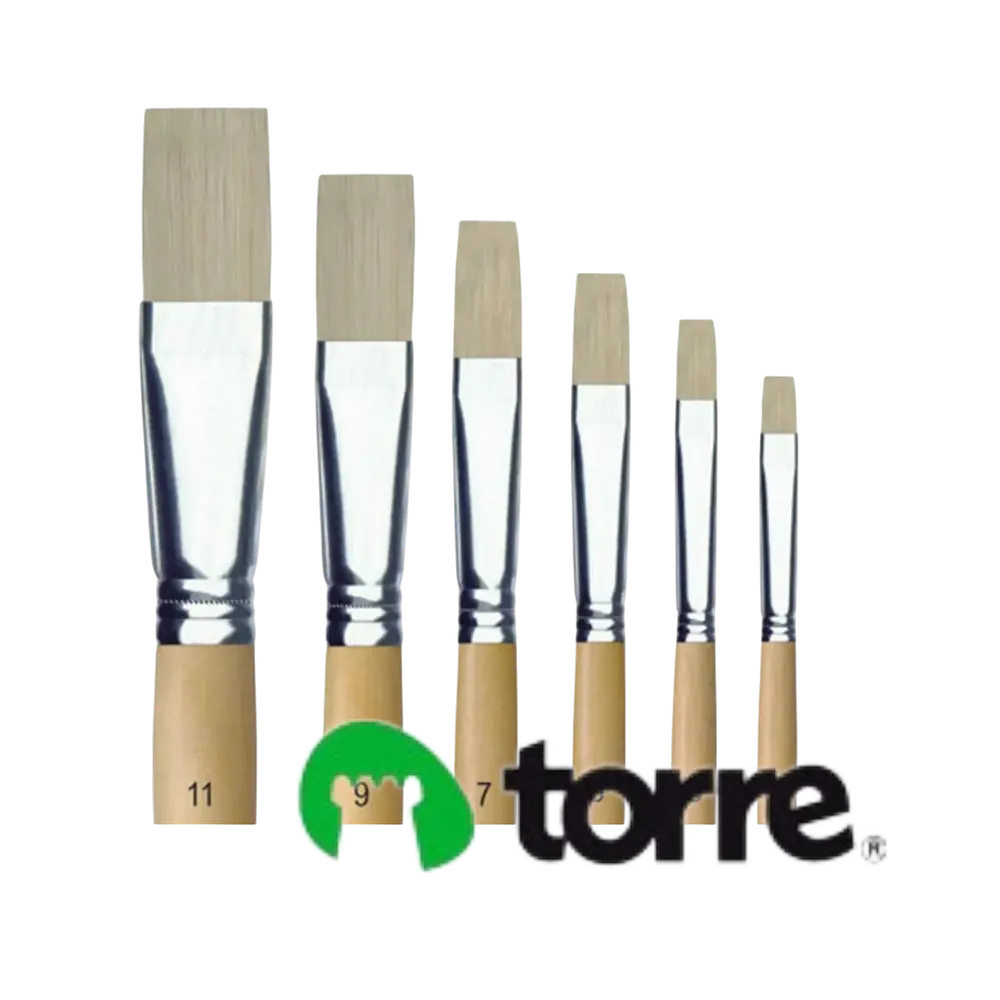 PINCEL PLANO TORRE - DIFERENTES GROSORES