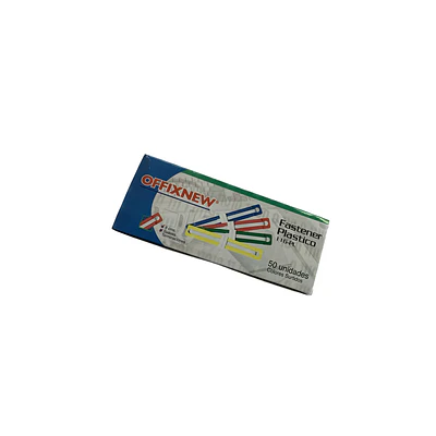 ACCO CLIPS PLASTICO COLORES POR UNIDAD OFFIXNEW