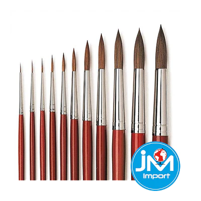 PINCEL REDONDO PELO CERDA JM IMPORT - DIFERENTES GROSORES