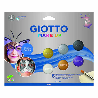 PINTA CARA TABLET 6 COLORES GLAMOURS