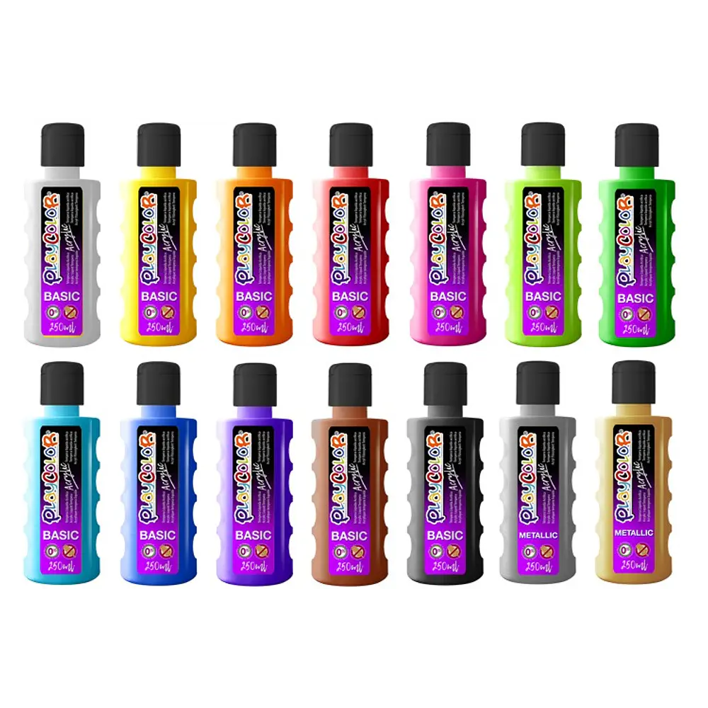 PINTURA ACRILICA 250ML - DIFERENTES COLORES