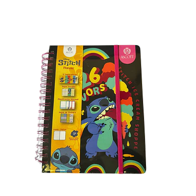 PLANNER CON ESPIRAL STITCH 17X23CMS