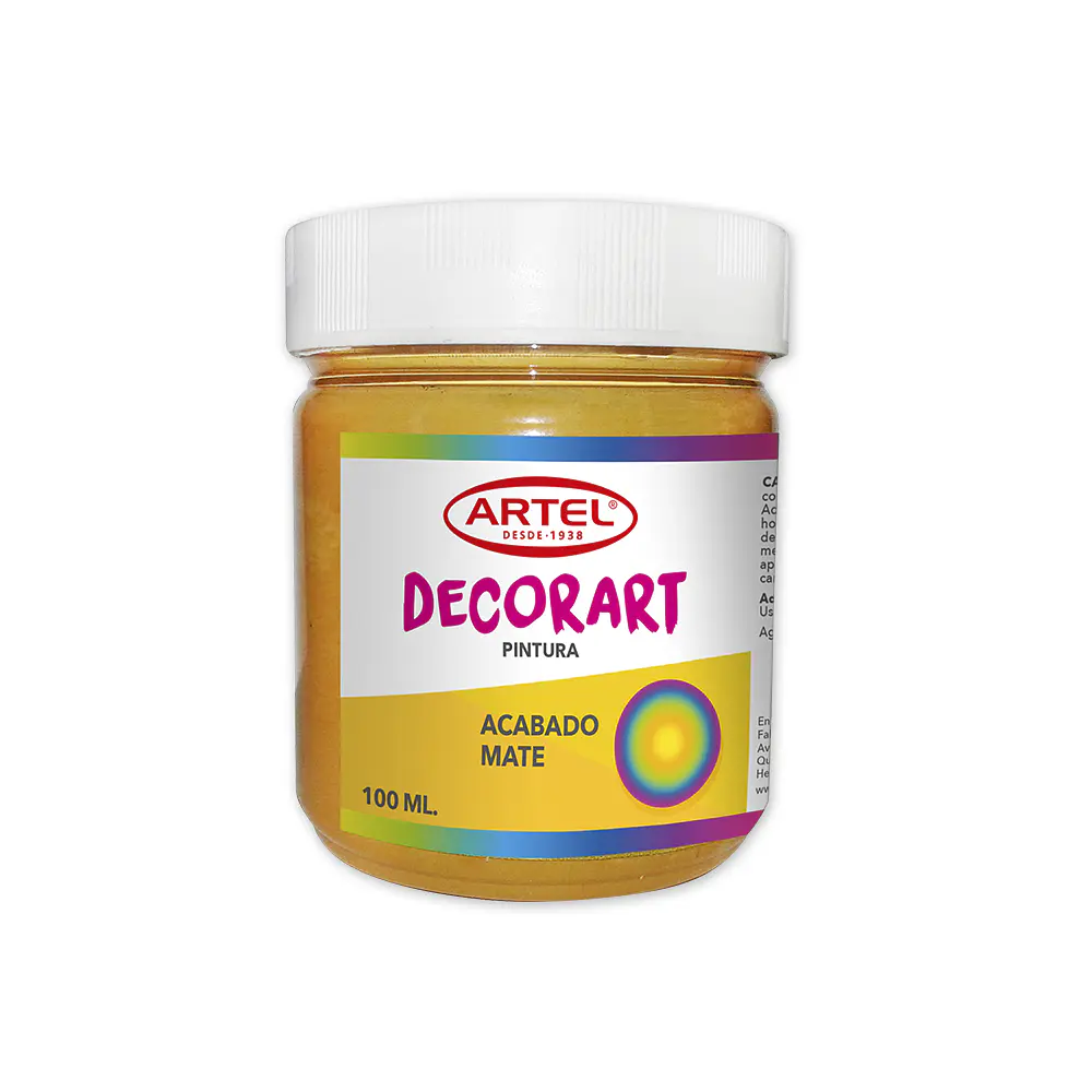 PINTURA DECORART 100MILIMETROS - DIFERENTES COLORES 