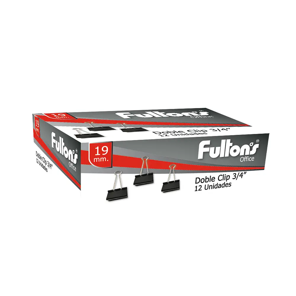 APRETADOR DOBLE CLIP FULTONS - DIFERENTES MEDIDAS