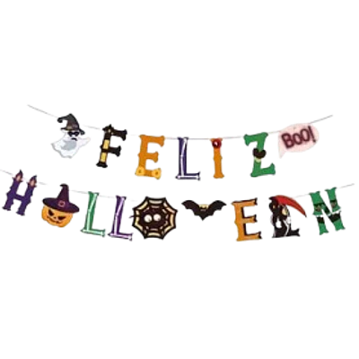 GUIRNALDA FELIZ HALLOWEEN 