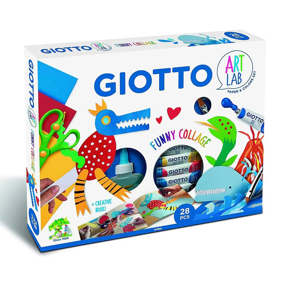SET GIOTTO ART LAB COLLAGE