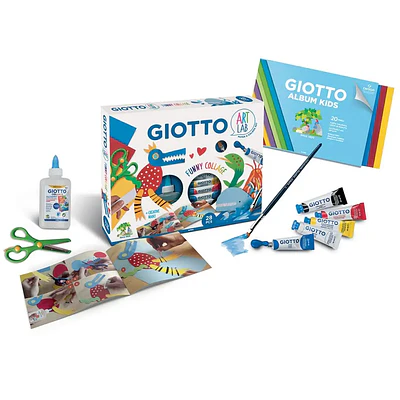 SET GIOTTO ART LAB COLLAGE