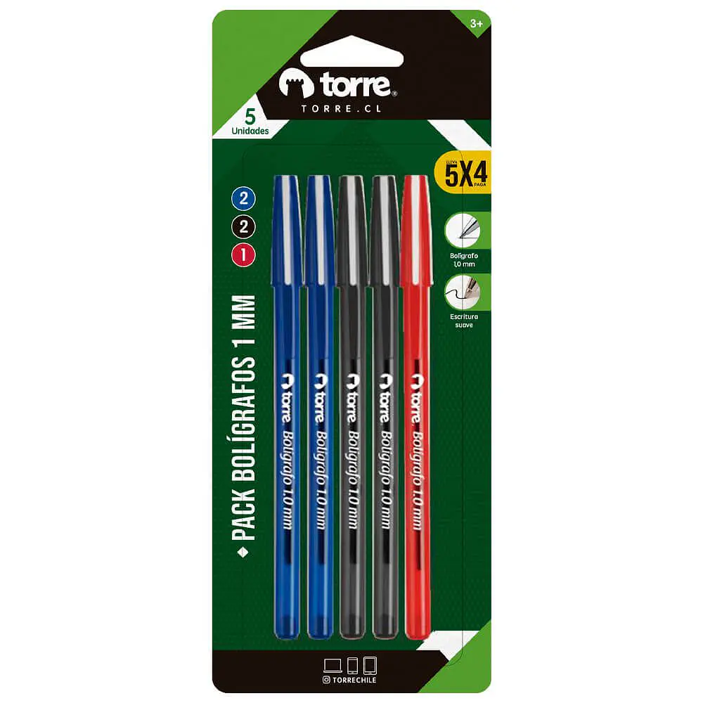 SET LAPICES DE PASTA TORRE