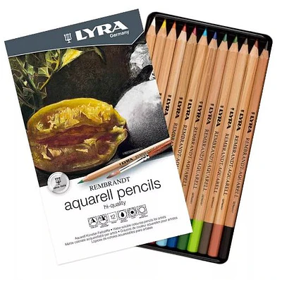 SET LAPICES REM. ACQU LATA 12 COLORES