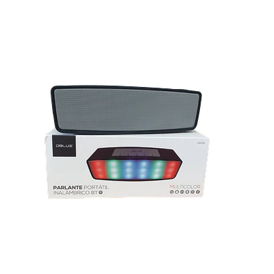 PARLANTE BLUETOOTH MULTICOLOR SD/RADIO