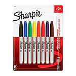 SET MARCADORES FINOS SHARPIE  TRADICIONALES