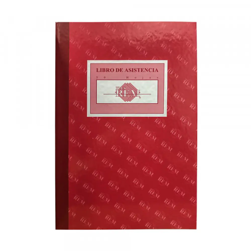 LIBRO ASISTENCIA REM - DIFERENTE CANTIDAD DE HOJAS