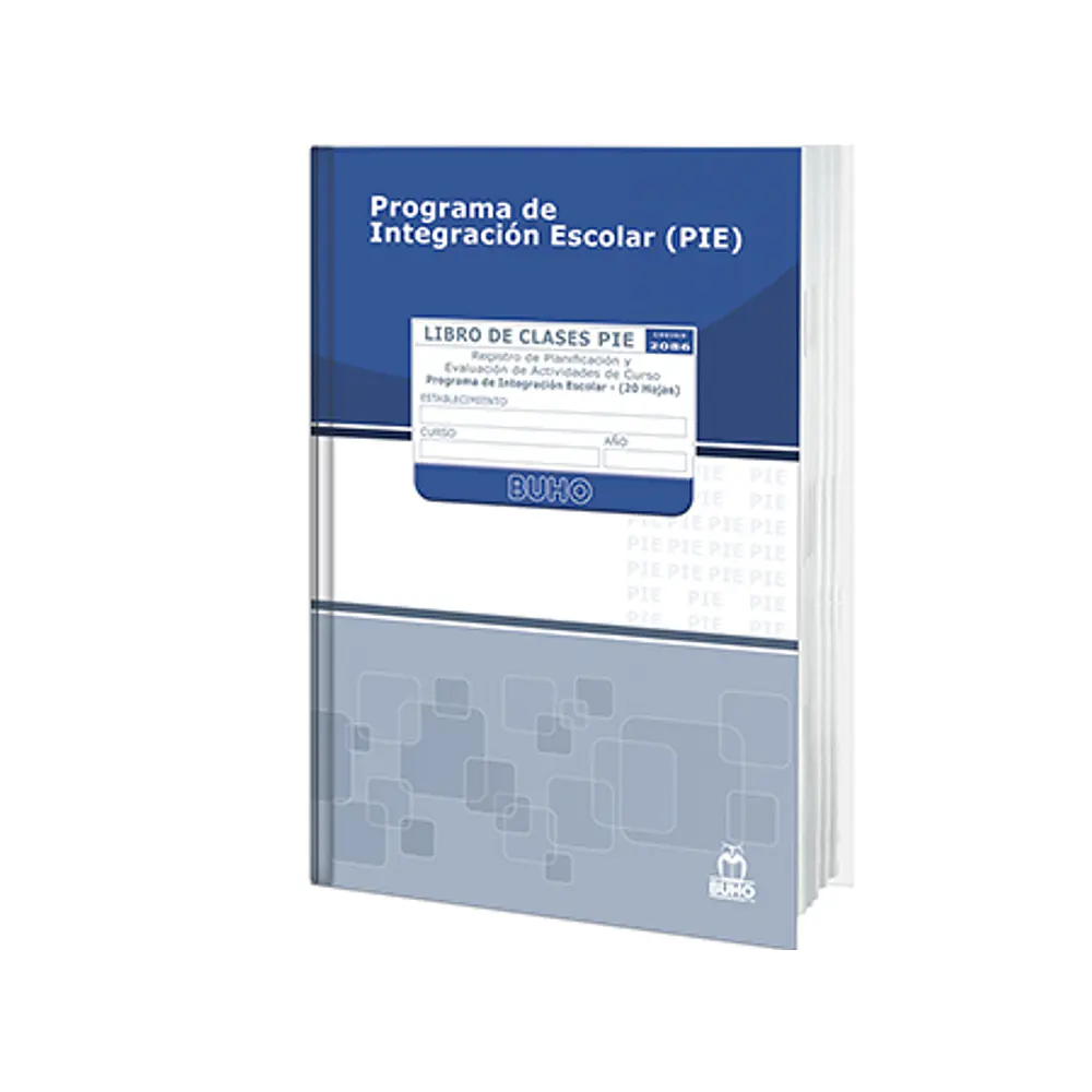 LIBRO CLASES PIE 170 Nº 2086