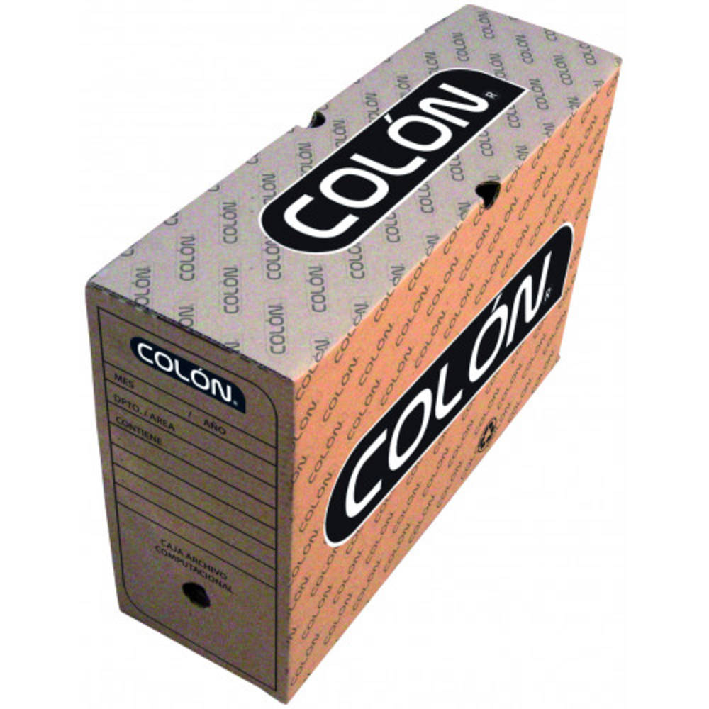 CAJA ARCHIVO COMPUTACIONAL COLON