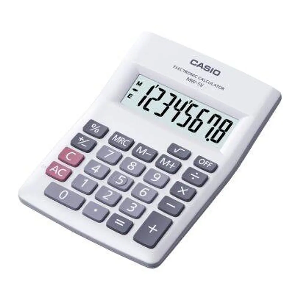 CALCULADORA CASIO MW-5V-WE