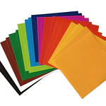 FAJO PAPEL LUSTRE 24HJS 12 COLORES 10X10